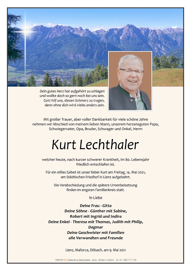 Kurt Lechthaler